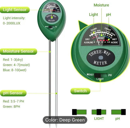 3 IN 1 SOIL METER